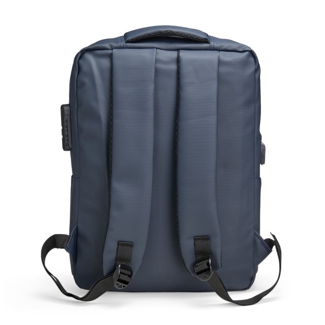 Mochila PU Impermeável Antifurto Personalizada