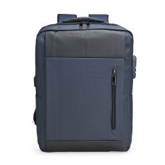 Mochila PU Impermeável Antifurto Personalizada