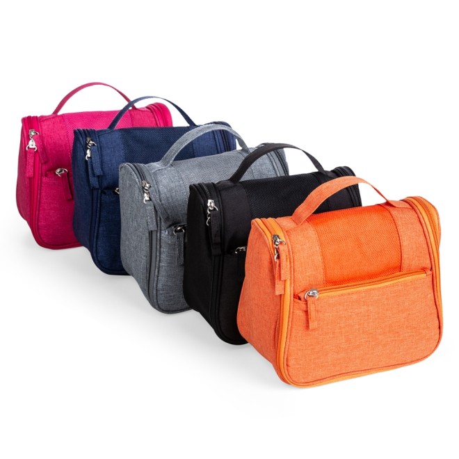 Necessaire Nylon Oxford Com Logo Necessaire Nylon Oxford Com Logo