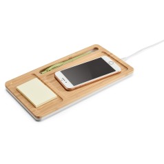 Organizador De Secretária Personalizado Com Carregador Wireless Organizador De Secretária Personalizado Com Carregador Wireless