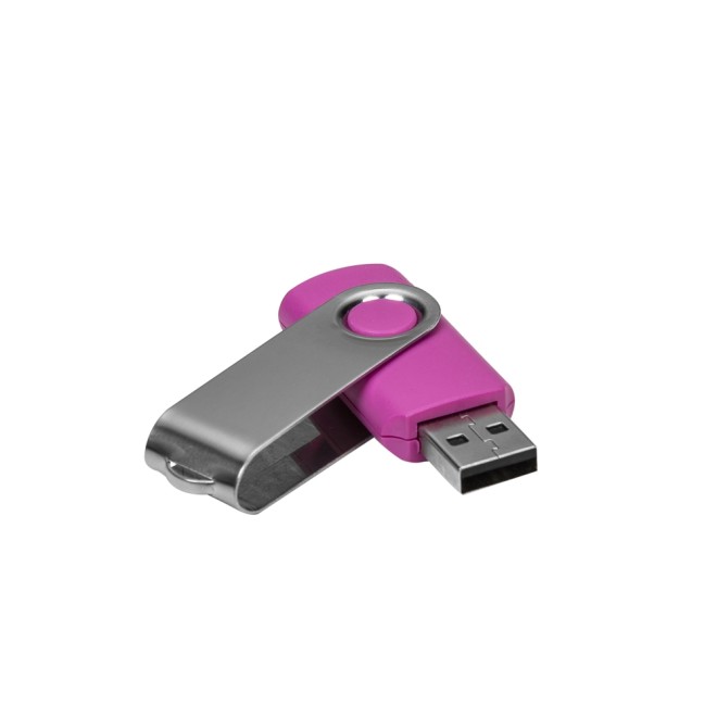 Pen Drive Giratório Metálico Personalizado Pen Drive Giratório Metálico Personalizado
