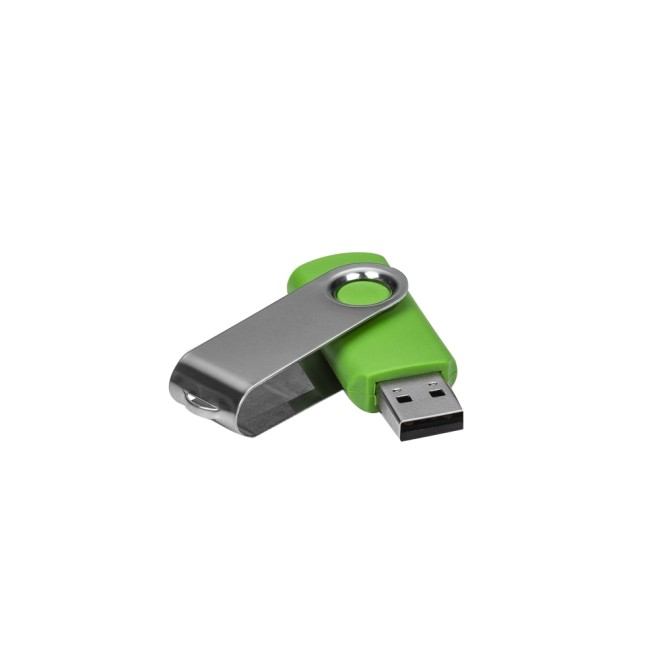 Pen Drive Giratório Metálico Personalizado Pen Drive Giratório Metálico Personalizado