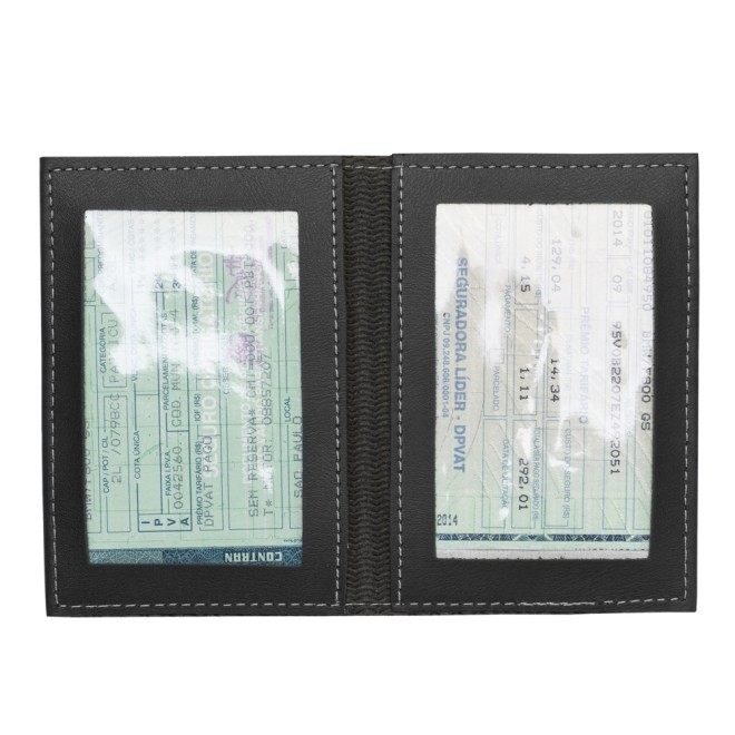 Porta Documento Em Couro Sintético Personalizado Porta Documento Em Couro Sintético Personalizado