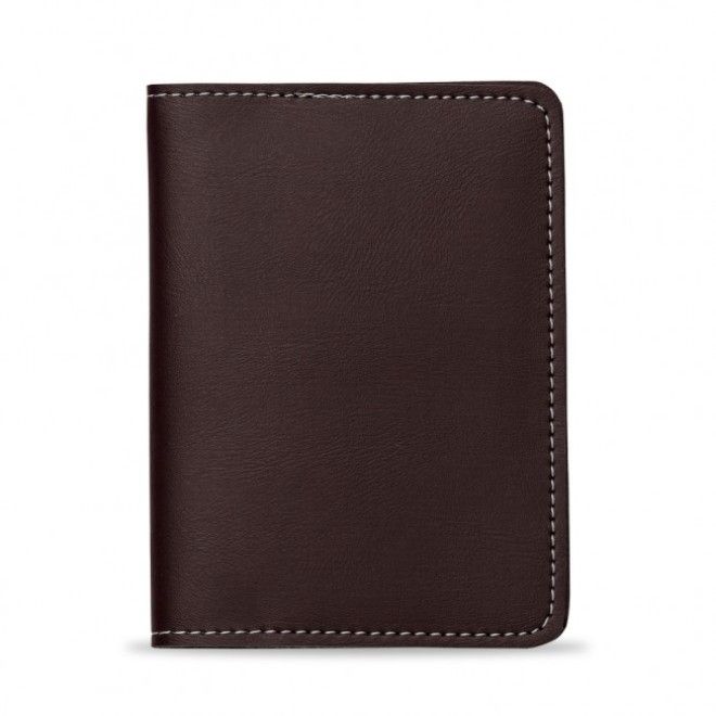 Porta Passaporte Bidins Em Couro Sintético Para Brinde Personalizado Porta Passaporte Bidins Em Couro Sintético Para Brinde Personalizado