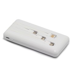 Power Bank 10.000mAh Multissaídas Personalizado com Logotipo