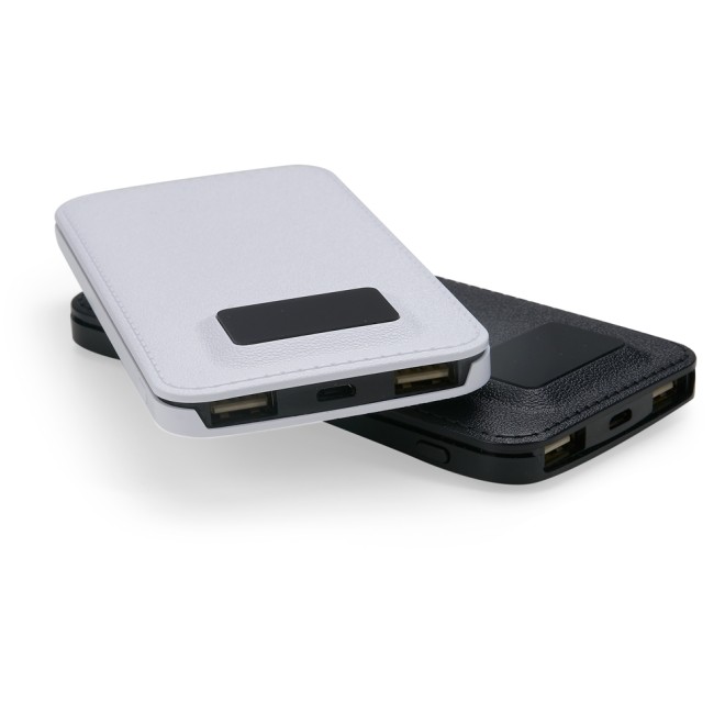 Power Bank Plástico Com Indicador Digital Personalizado Power Bank Plástico Com Indicador Digital Personalizado
