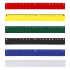 Régua Plástica 20Cm Personalizada Régua Plástica 20Cm Personalizada
