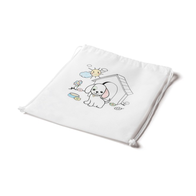 Sacola Tipo Mochila Para Colorir Personalizada Sacola Tipo Mochila Para Colorir Personalizada