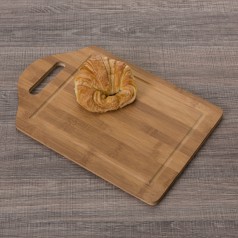 Tábua De Bambu Com Canaleta Com Logo Tábua De Bambu Com Canaleta Com Logo