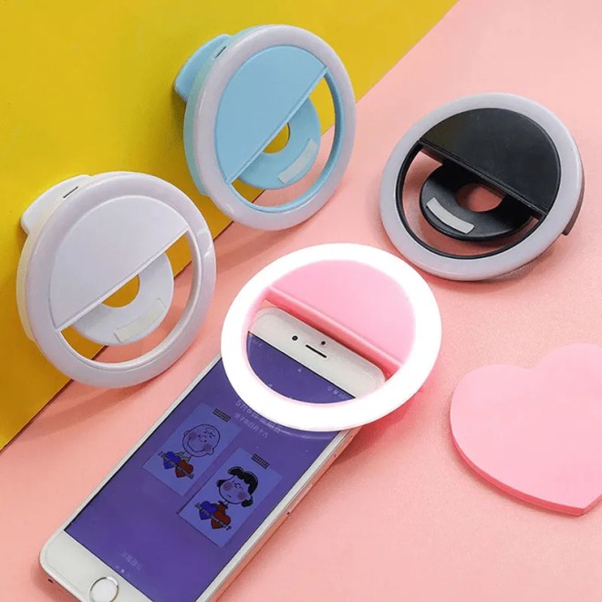 Selfie Ring Light Flash Celular 