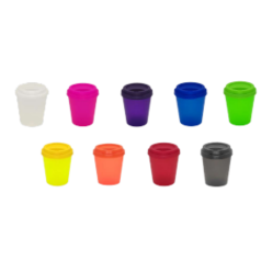 Copo Ecológico 200ml com Tampa Bucks PP Translúcido